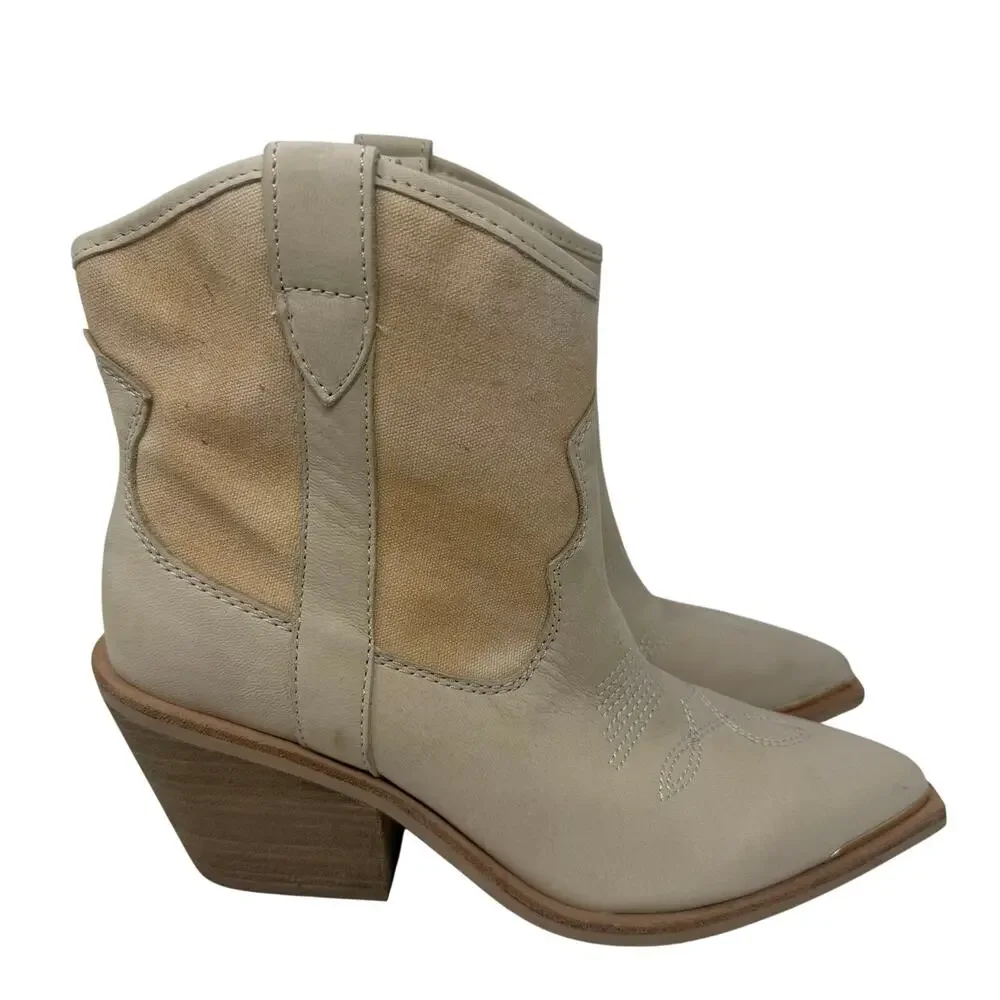Dolce Vita Nashe Western Booties Women Size 8